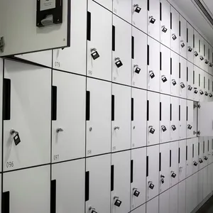 Padlock Locking Phenolic Compact Laminate Gym Sports Locker thumbnail-5