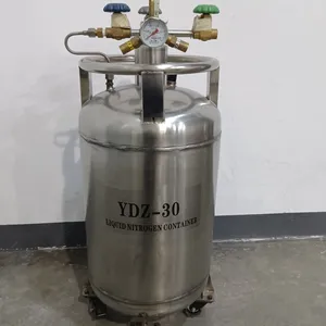 Stainless Steel Liquid Nitrogen Tank YDZ-30 Manufacturer Wholesale Price Discount thumbnail-1