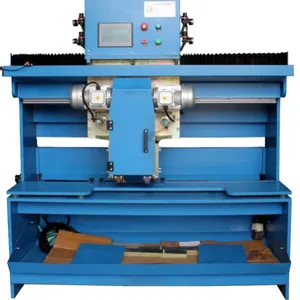 Double Belt Grinding Machine For Sheet Metal Joint Plates Stainless Steel Commercial Sink Grinding Machine thumbnail-1