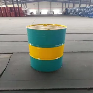 Anti-fall Chemical Liquid 200L Galvanized Bucket 200L Iron Bucket Wan Shuo Manufacturer PVF Coated Steel Bucket Supply. thumbnail-3