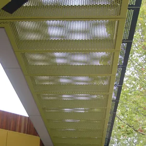 Customized Various Hole Perforated Aluminum/Galvanized Steel Decorative Wall Facade Metal Panels thumbnail-5