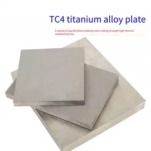 in - Stock Tc4 Titanium Alloy Plates From the Source Factory, Cold - Rolled, Hot - Rolled, Annealed, Cut Into Pieces for Retail thumbnail-1