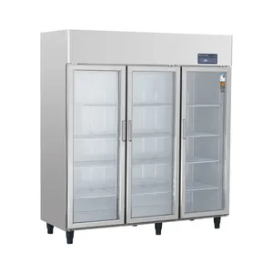 American Style Upright Glass Door Chiller With Multi-Shelf Design for Retail Use thumbnail-2