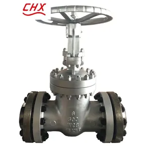 ANSI API Z41H-600LB Gate Valve Cast Steel/WCB Flange Hard Seal Manual High Temperature / Pressure 600Class General Gate Valve thumbnail-5