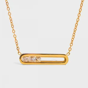 18K Gold PVD Plated Stainless Steel Necklace Charm With Warranty Included thumbnail-4