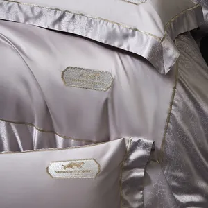 Modern Farmhouse French Linen Duvet Cover Set With Corner Ties thumbnail-3