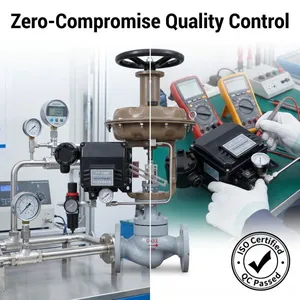 JIS Standard Pneumatic Flow Control Valve With Manual Override for Precision Air Pressure Regulation thumbnail-4