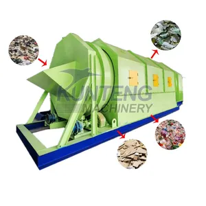 Rotary Drum Screen Automatic Organic Garbage Separation Recycling Sorting Machinery EPC thumbnail-1