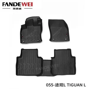 Use for VOLKSWAGEN TIGUAN Odorles 3D Car Floor Mat Luxury Carpet Easy to Clean Anti-slip Makers Custom All Weather Zero Formaldehyde Waterproof thumbnail-1