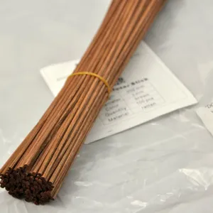 Diffuser Sticks Brown Rattan Reed Fiber Diffuser Sticks Custom Color Black Diffusion Fragrance Stick thumbnail-3