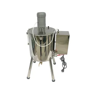 MO-Qdmdch China Supplier Small Lipstick BZ005 Filling Machine Factory Price Stainless Steel Cosmetic Wax Filling Equipment With Heating Tank thumbnail-2