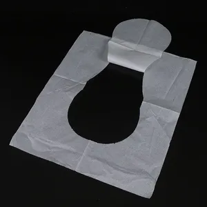 Factory Offer Disposable Travel Public Toilet Seat Cover Virgin Pulp Disposable Toilet Protection Toilet Covers Disposable With Competitive Price thumbnail-2