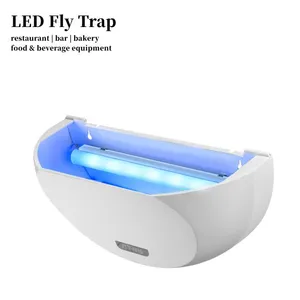Dengx Technology Top-flip Design 365nm UVA Light Trap LED Fly Catcher Lamp for Hotel Cafe thumbnail-1