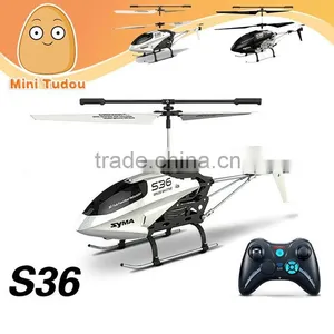 China Manufacture Syma S36 2.4G 3 CH RC Helicopter Remote Control Toy thumbnail-1