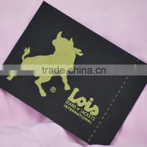 Made in China Discount Embossed Leather Jeans Patches thumbnail-1