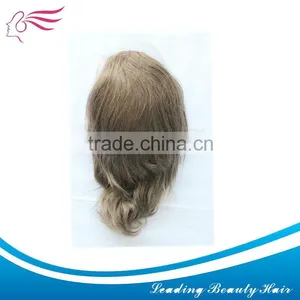 100% Human Virgin Remy Hair Toupee thumbnail-1