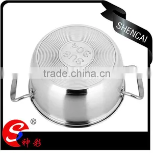 Stainless Steel Two Layers Steamer Pot Cookware Sets/ Milk Boiling Pot/ Sauce Pot thumbnail-4