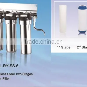 Stainless Steel Water Filter With Pressure Gauge (RY-SS-6) thumbnail-1