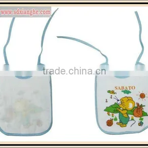 Printed Tied Knitted Terry Baby Bib thumbnail-1