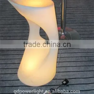 New Fashion Led PE Bar Stool Chair With Remote Control thumbnail-5