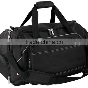 2016 Quality Durable 1680d Sports Bag 2 Tone Sports Duffel Bag thumbnail-1