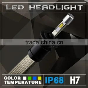 White LED Headlights 9005 H7/H8/H9/H11 Bulbs thumbnail-1
