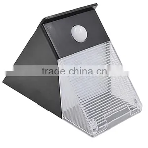 Quality Goods 12 Led Solar Human Body Induction Lamp Solar Wall Lamp Solar Garden Lamp Triangle Shape Led Light thumbnail-6