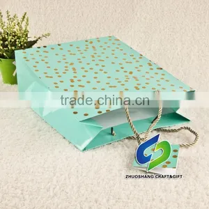 Wholesale Custom Paper Shopping Bag, Gift Paper Bag thumbnail-3