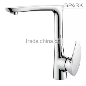 Modern Unique Single Handle Hot and Cold Kitchen Faucet SW-101 thumbnail-2