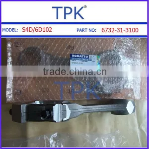 KOMATSU S4D102E-1,SA4D102E-1,SAA4D102E-2 CON ROD, 6732-31-3101, 6732-31-3100 thumbnail-1