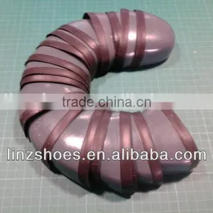 EN12568 Stainless Steel Toe Cap for Safety Shoes With Rubber Strip thumbnail-2