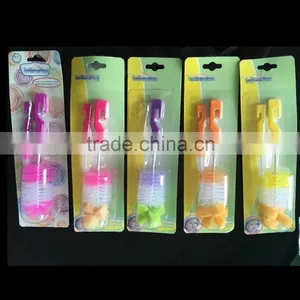 2015 Promotional Gift Multi-color Soft Nylon Bottle Cleaning Brush, Hign Quality Baby Milk Straw Nipple Botte Brush thumbnail-4