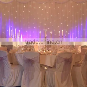 Romantic Outdoor Wedding Backdrop Design thumbnail-4
