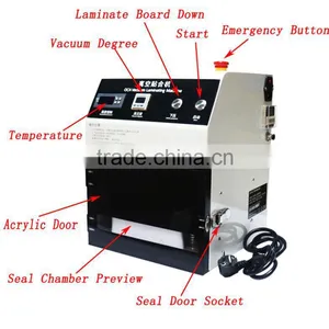 2015 Latest 3D Laminating Mobile Lamination Film Machine for Mobile LCD Laminating thumbnail-2