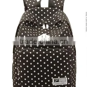 Leisure School Students Shoulder Bag for Polyester Backpack With Dot Bag thumbnail-5