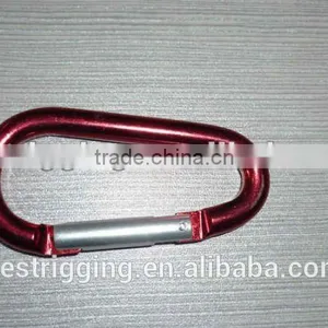 Aluminum Red 5mm Snap Hook Egg Type thumbnail-2