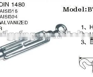 Zinc Plated European Type Turnbuckle With Hook To Hook in China Rigging Manufacturer thumbnail-4