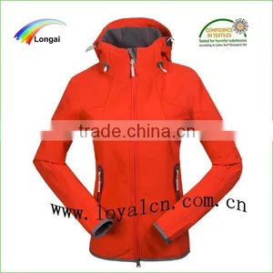 Fashion ODM Waterproof Fit Ladies Rain Jacket thumbnail-3