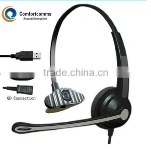 Call Center Usb Echo Cancelling Headsets HSM-900RPQDUSBC thumbnail-3