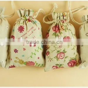 2015 Hot Sale Small Cotton Sling Grocery Bag thumbnail-1