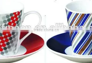 Ceramic Cup Tea Set White Plain ,ceramic Cup&saucer , Porcelain Cup &saucer thumbnail-4