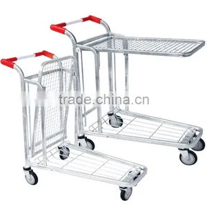 Used Metal Grocery Carts With High Quality (JS-TWT03) thumbnail-4