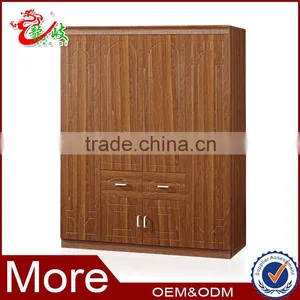Easy Assemble Wooden Wardrobe Bedroom Furniture Storage Cabinet Design FC403 thumbnail-1