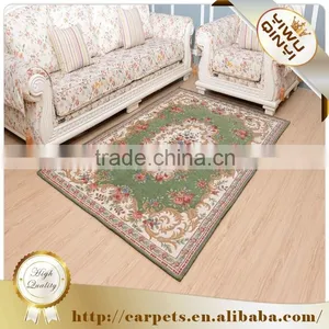 Hot Sale Oriental Art Chenille Yarn Jacquard Home Textile Floor Carpets / Cheap Rug Quality Choice thumbnail-1