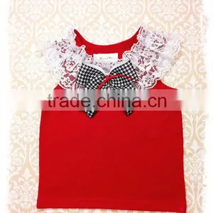 Wholesale Price in OEM High Quality Elegent Fashion Blouse in Lace MIX Color Bowknot thumbnail-3