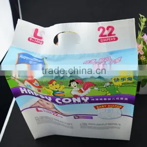 Portable Plastic Adult Baby Diaper Plastic Bags / Disposable Wet Nappy Packing thumbnail-1