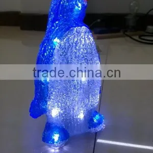 3D Acrylic Penguin Motif LED Christmas Light thumbnail-1