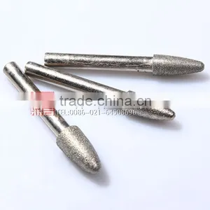 Yiyan Diamond Coated Burs Lapidary Rock Shaping Jewelers Tools Diamond Coated Rotary Bits thumbnail-2