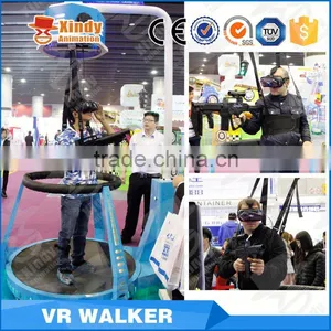 Factory Hot Selling Virtual Reality Glasses 9d VR Treadmill 9d vr Cinema Walker thumbnail-4