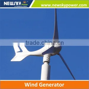 Chinese Wind Generator 400W Mini Wind Generator Wind Power Generator thumbnail-1
